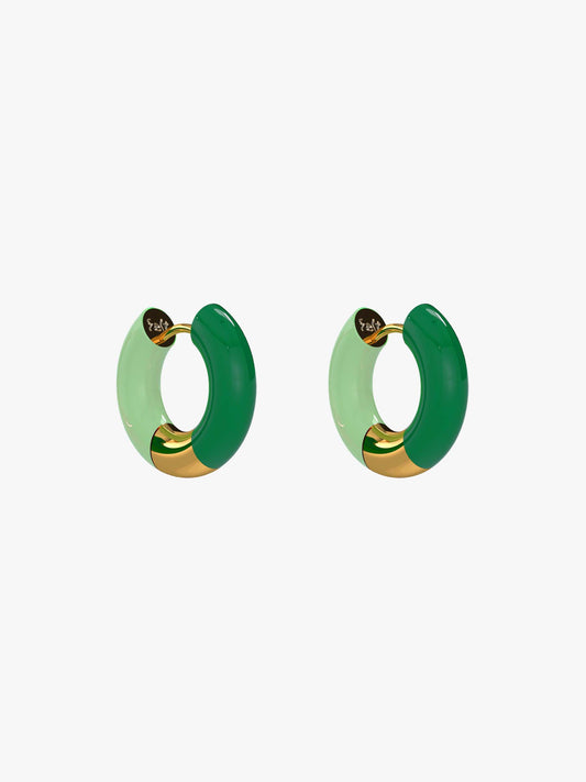 Pio green earring (pair)