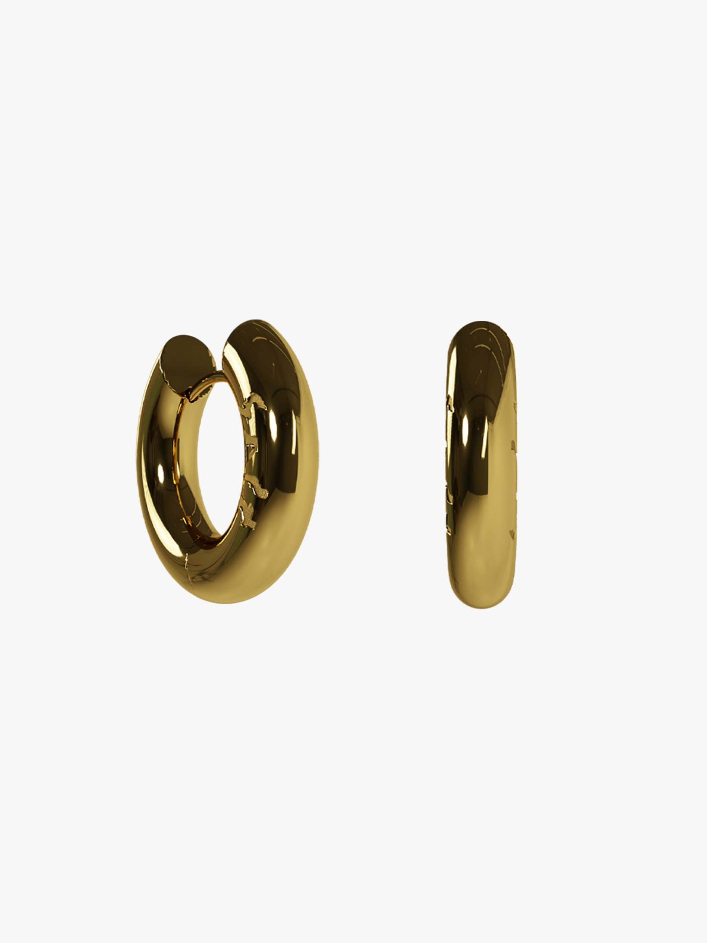 Isa gold 5mm earring (pair)