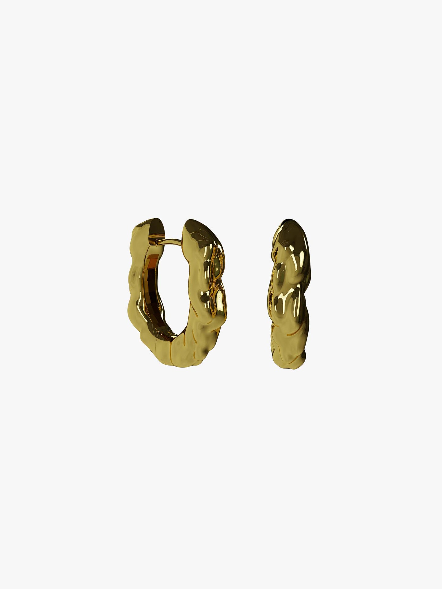 Nus gold earring (pair)